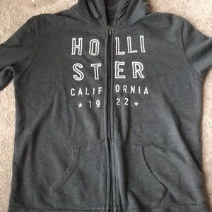 Hollister California 1922 zip up